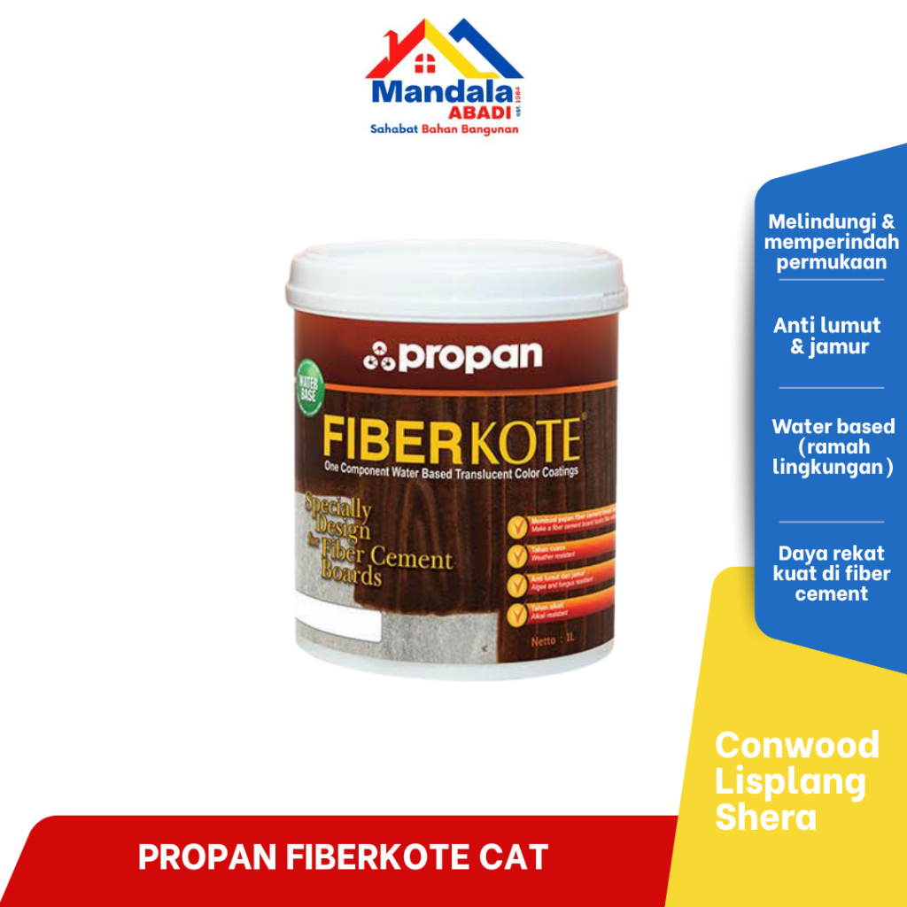 Propan FiberKote Cat Conwood Cat Lisplang Cat Shera