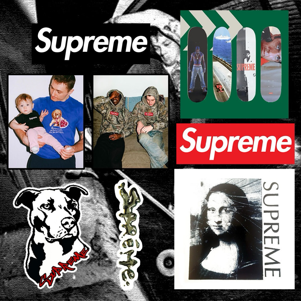 STIKER SUPREME, SUPREME