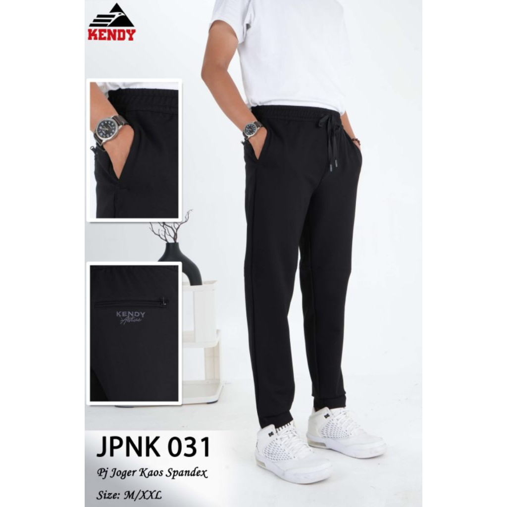 CELANA PANJANG JOGER -CELANA PANJANG BAHAN KAOS-CELANA JOGER KENDY