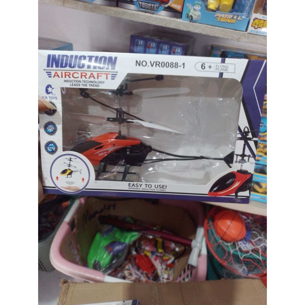Mainan Helikopter RC Tahan Banting SNI Bisa COD