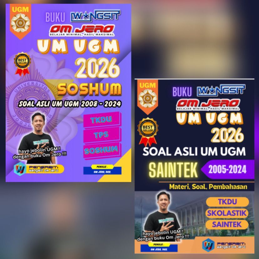 [UM UGM 2026] Buku Wangsit Om Jero UTUL UGM | UM UGM 2026