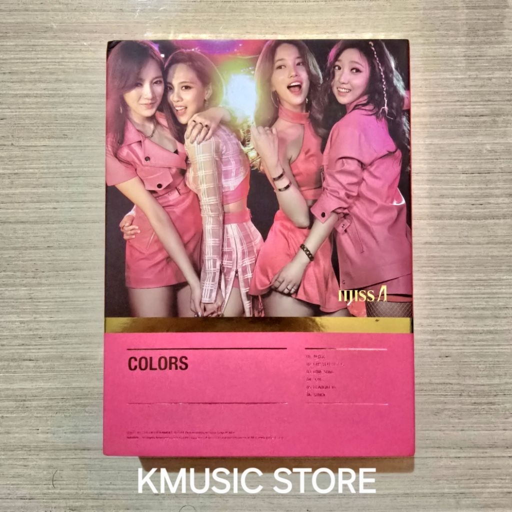 MISS A 7th Project ALBUM COLORS