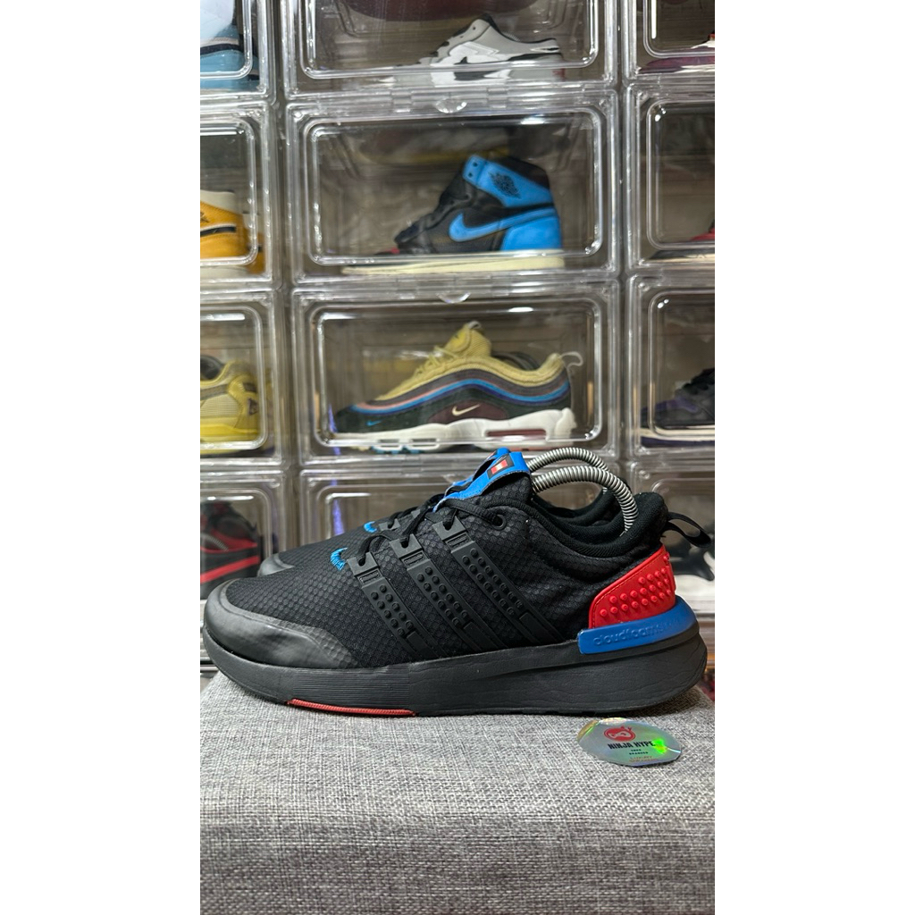 ADIDAS RACER TR21 CORE X LEGO BLACK RED , ADIDAS X LEGO , ADIDAS RACER TR21 CORE , ADIDAS , SNEAKERS