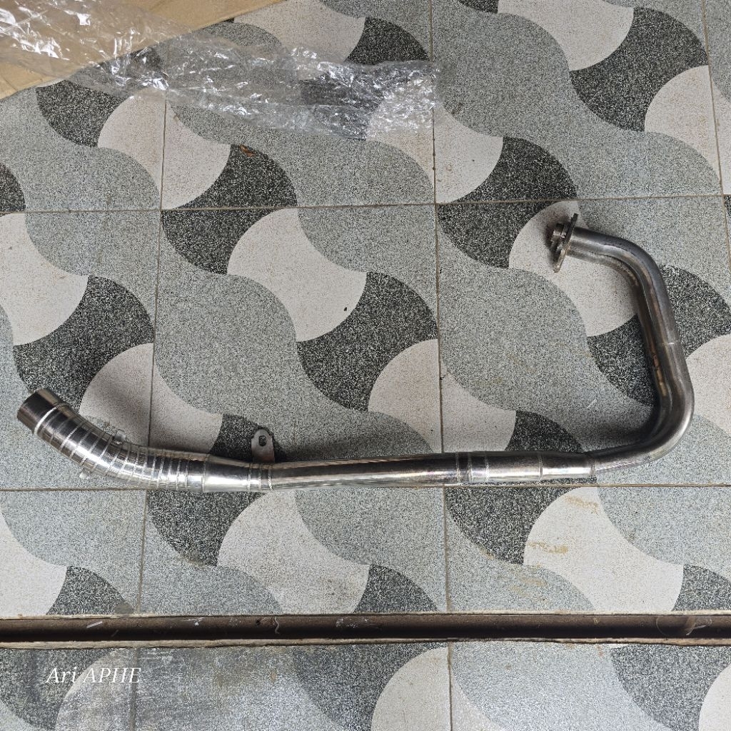 header pipa leher knalpot Yoshimura Thailand kawasaki NINJA 250 R KARBU