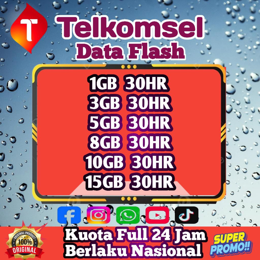 PROMO Paket Data Telkomsel Flash Termurah