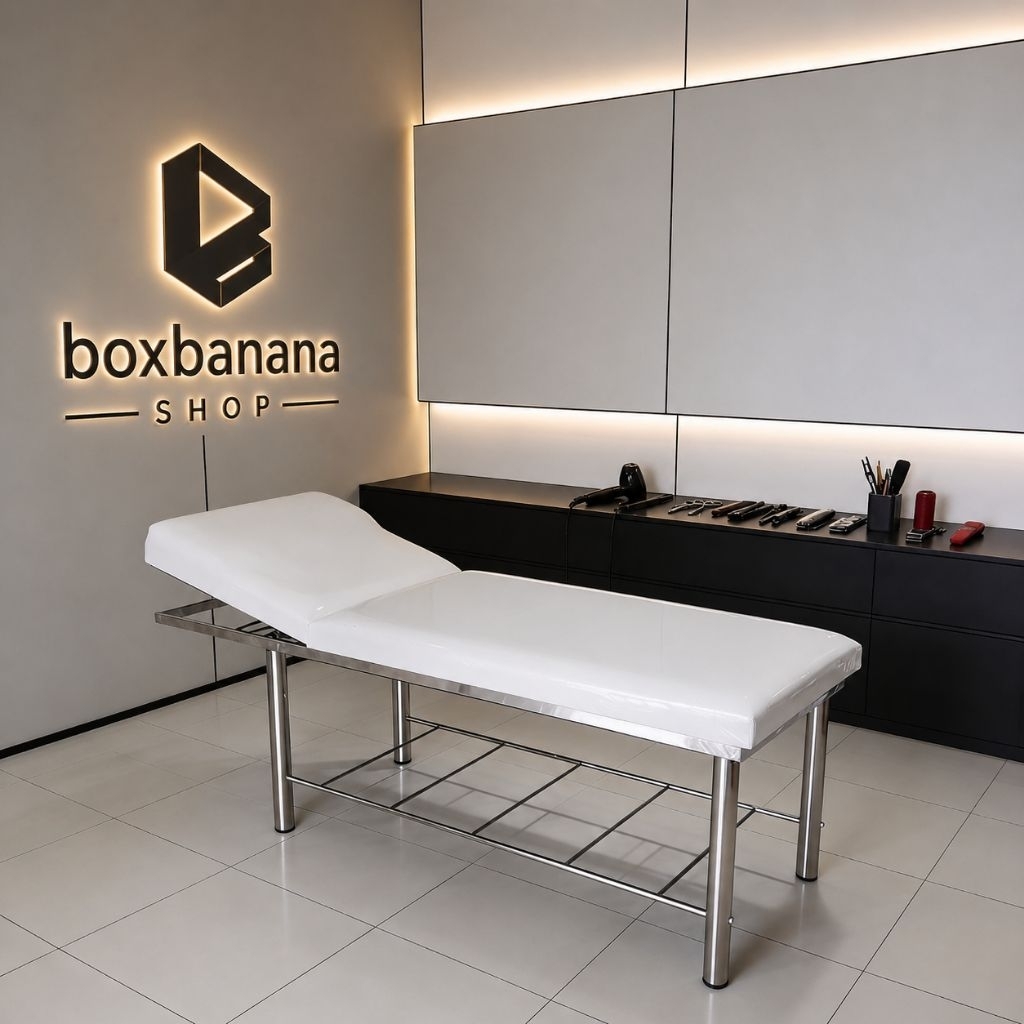 Ranjang pijat refleks stainless bed pijat refleksi ranjang salon bed facial ranjang facial
