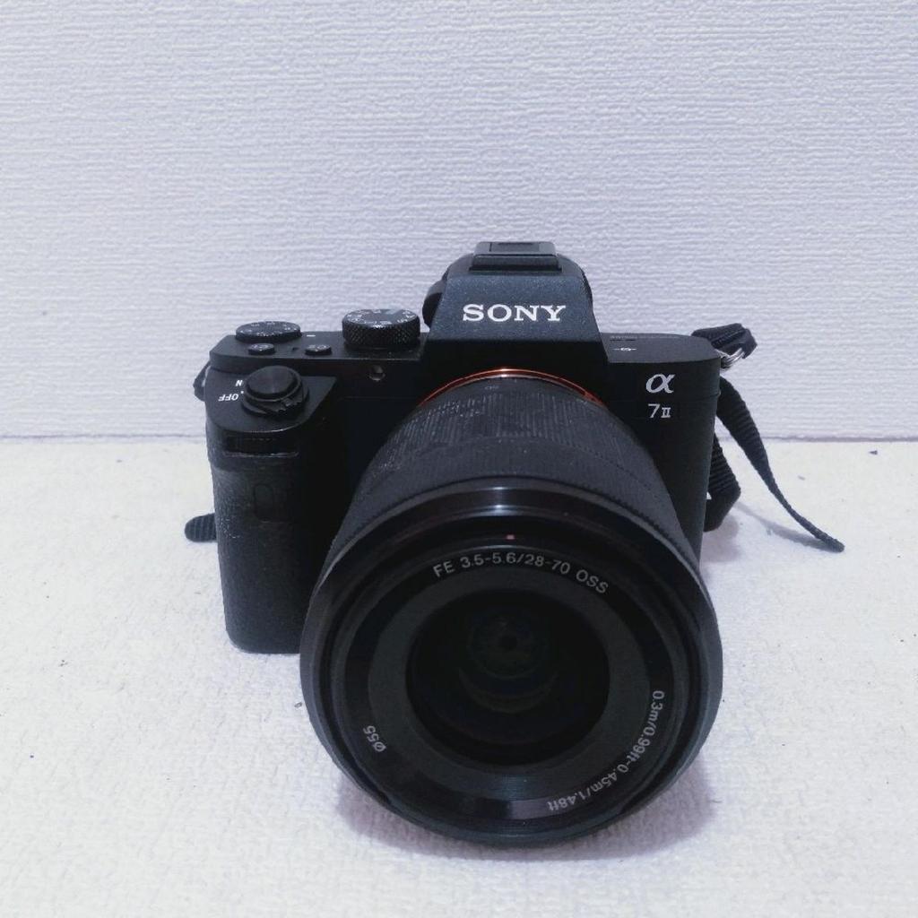 Sony A7 Mark ii Lensa 28 70mm / sony a7 ii second