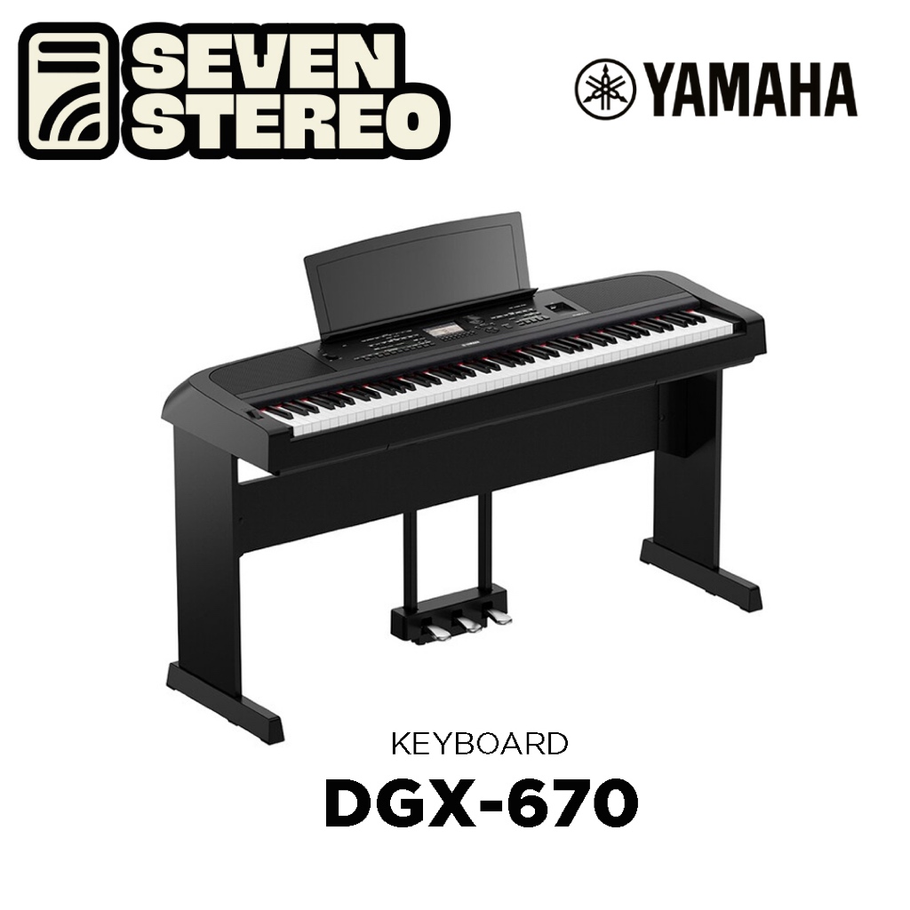 Yamaha DGX670 Portable Grand Digital Piano