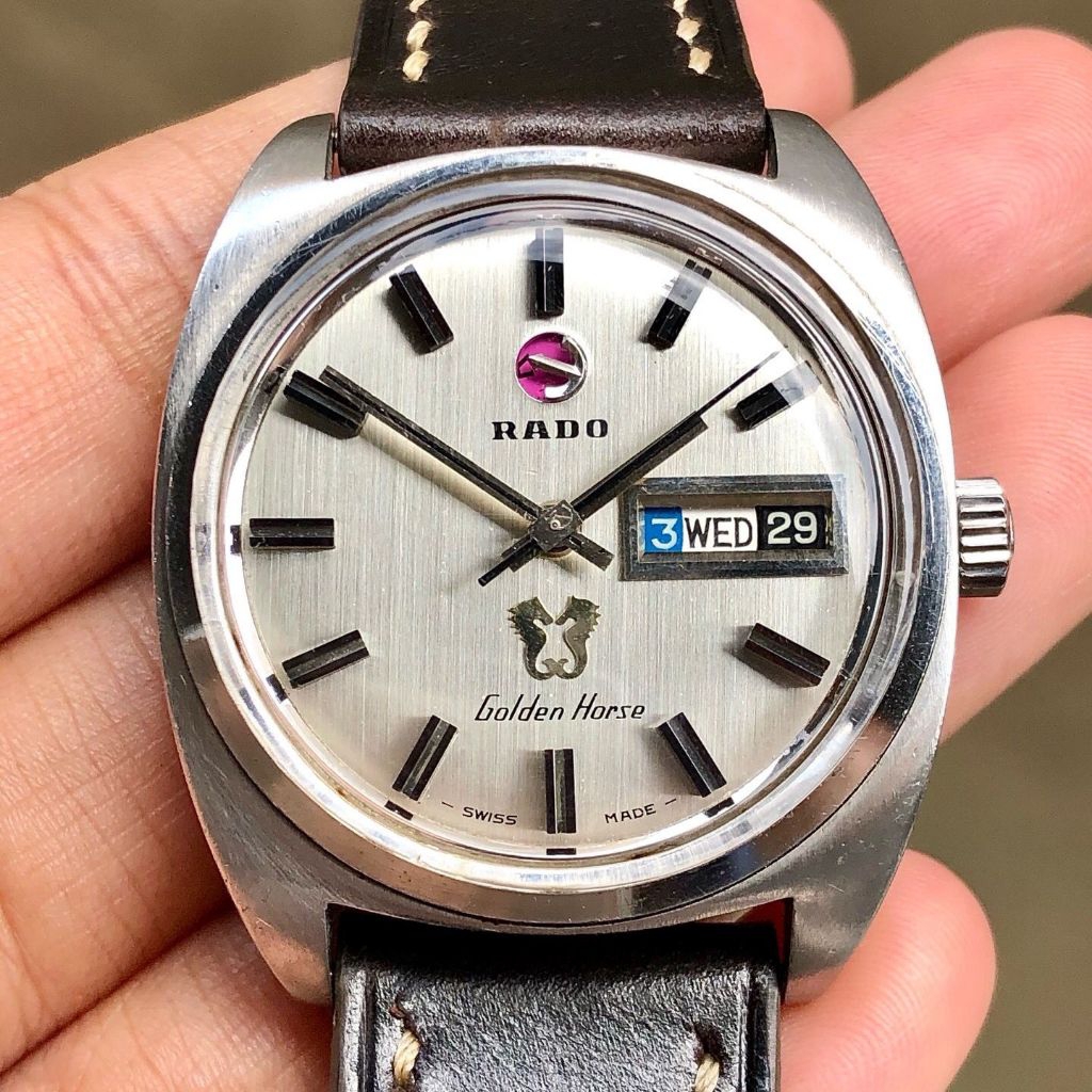 Vintage Rado Golden Horse Swiss Made