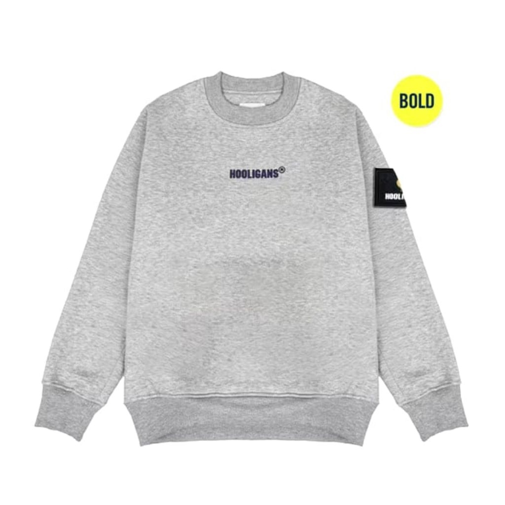 HOOLIGANS Sweater Crewneck Bold Scottaapengjwpshop