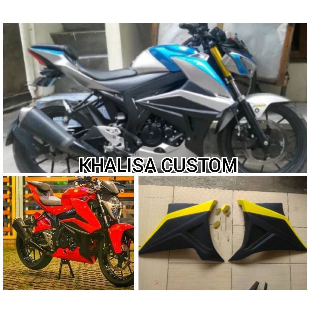 Sayap Half Fairing Suzuki Gsx s 150 model Gsx 750