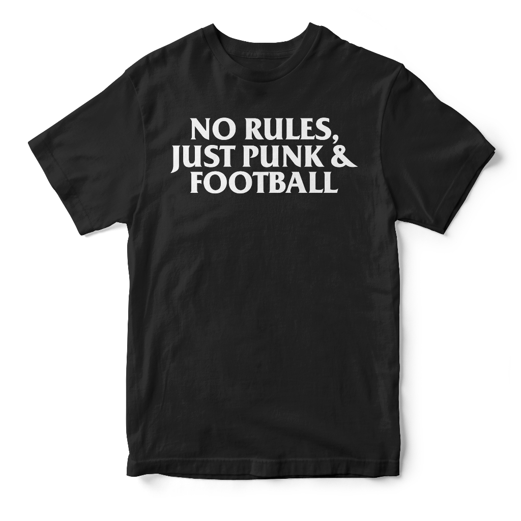 KAOS NO RULES JUST PUNK & FOOTBALL (KODE 427) KAOS PUNK FOOTBALL