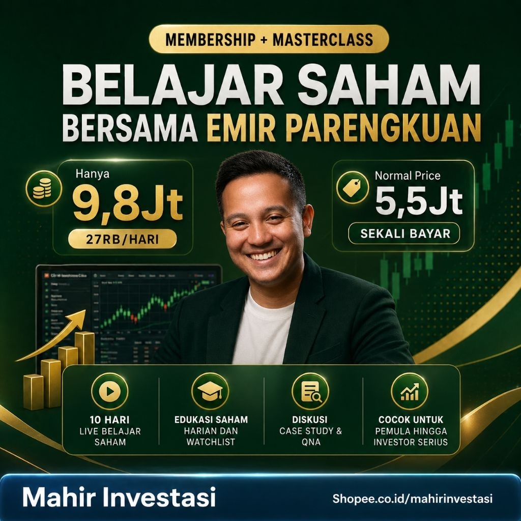 DISCORD MIRROR CAK INVESTMENT CLUB + MASTERCLASS SAHAM