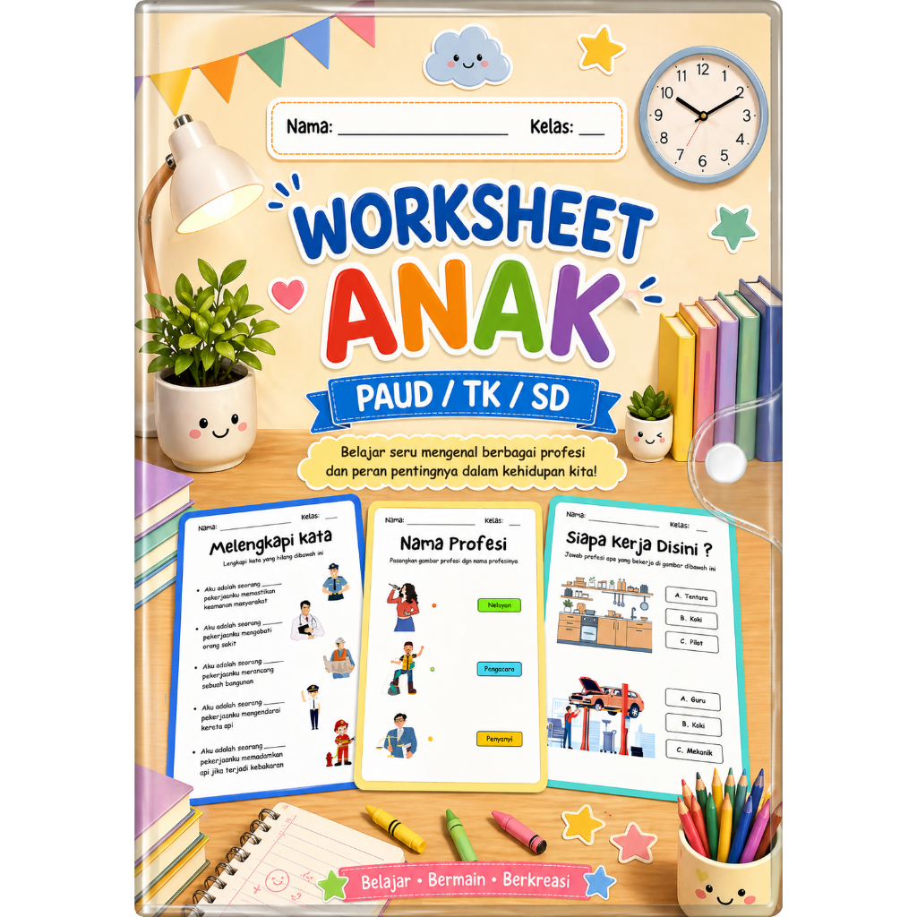KYA WORKSHEET ANAK PAUD/TK/SD