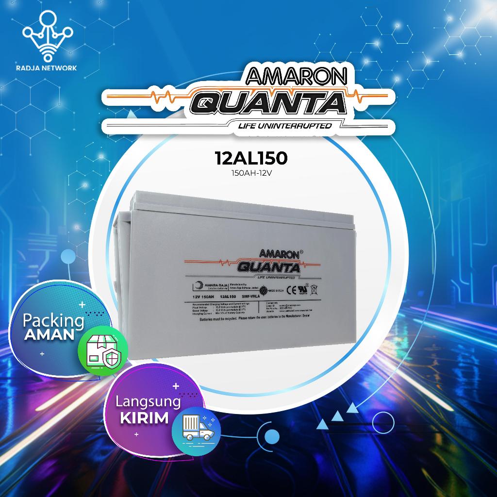 AMARON QUANTA 12AL150 BATTERY VRLA 12V 150ah