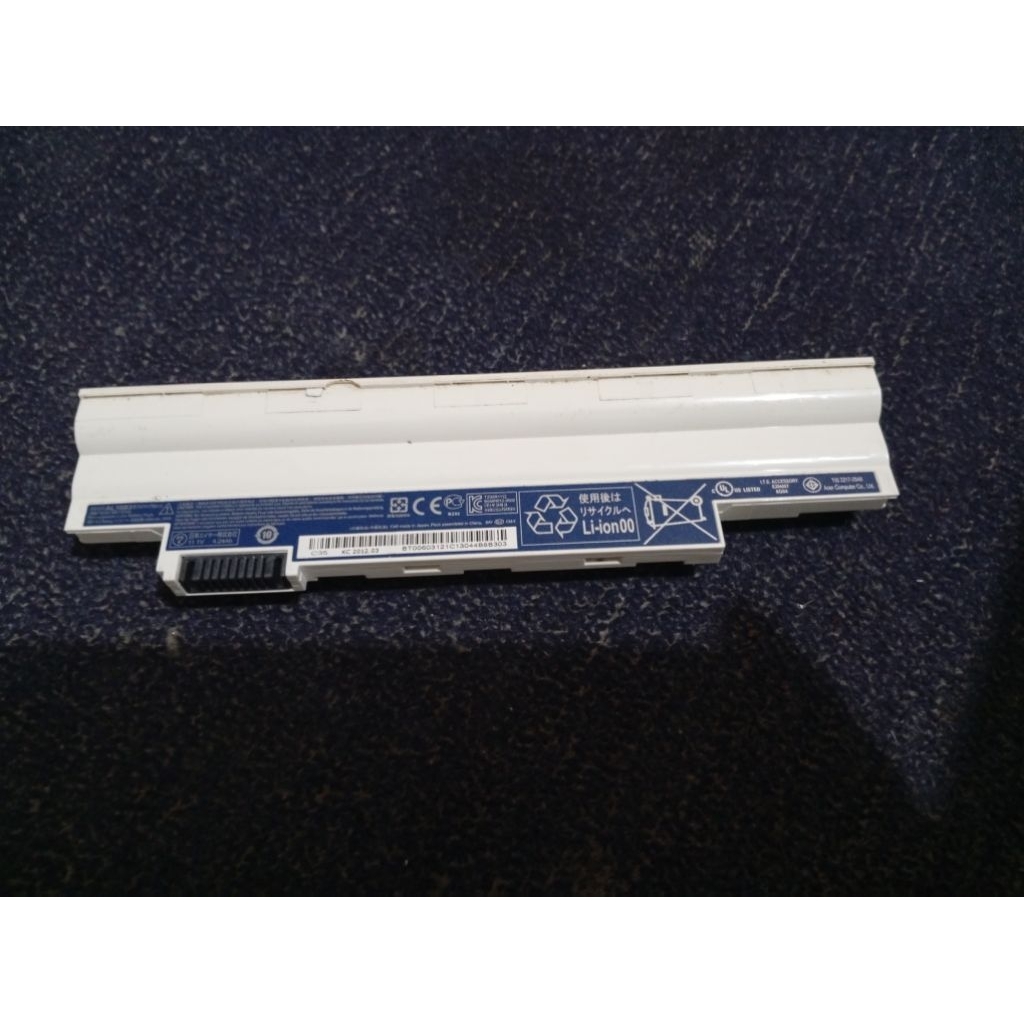 baterai laptor acer D270 copotan bagus normal