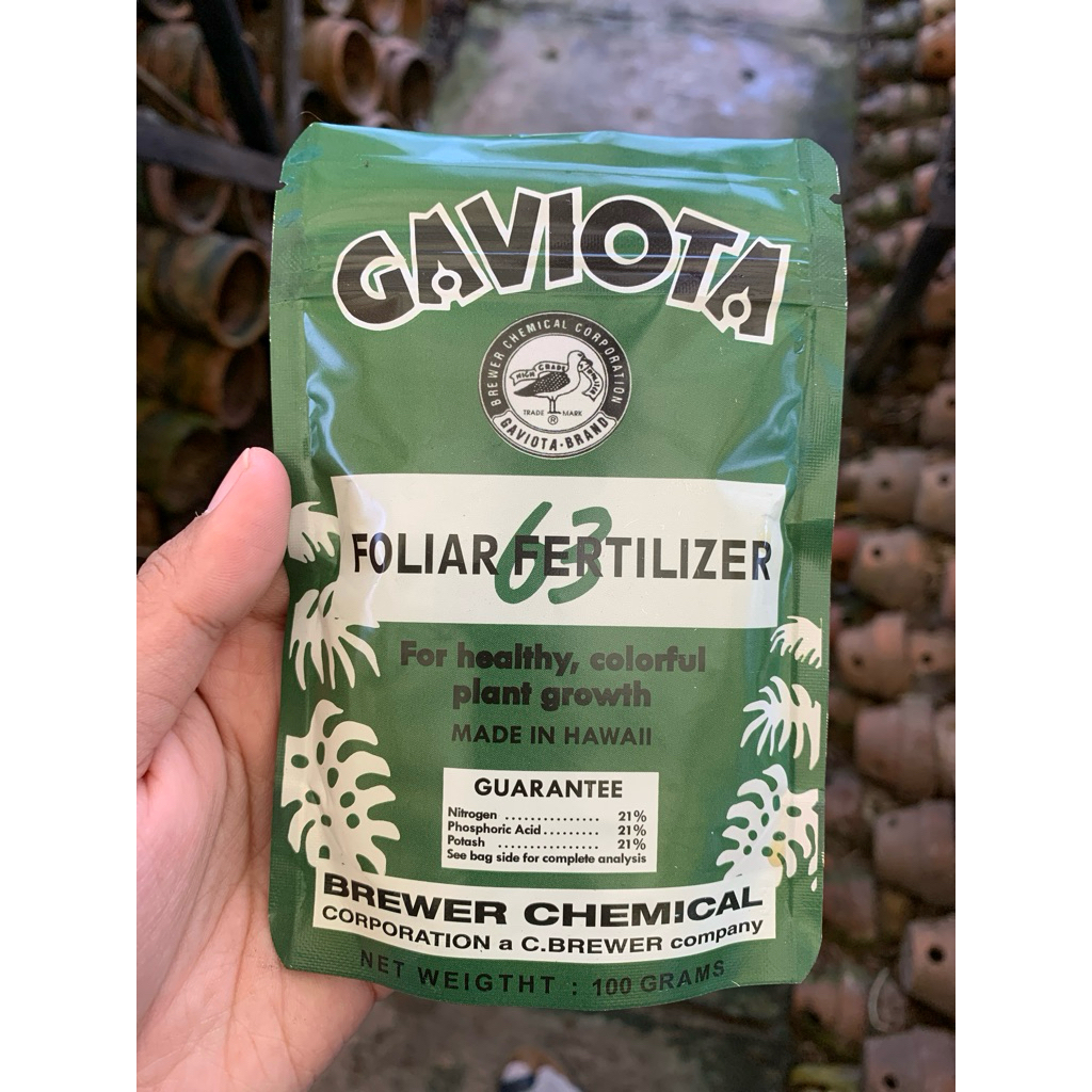 Gaviota 63 pupuk pertumbuhan anggrek