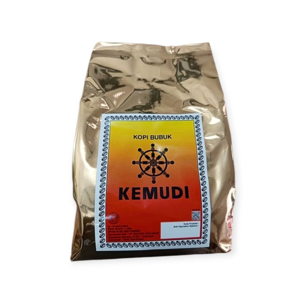 Kopi Bubuk Kapal Api Kemudi 1,5kg - Rasa Pahit, Berkualitas, Ekonomis