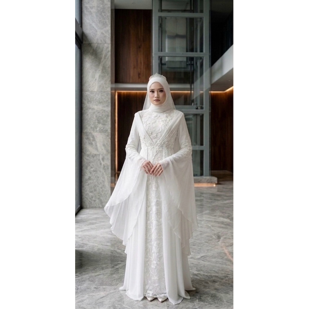 gaun pengantin Malaysia melayu gaun pengantin muslimah gaun pengantin syari gaun walimah gaun akad w