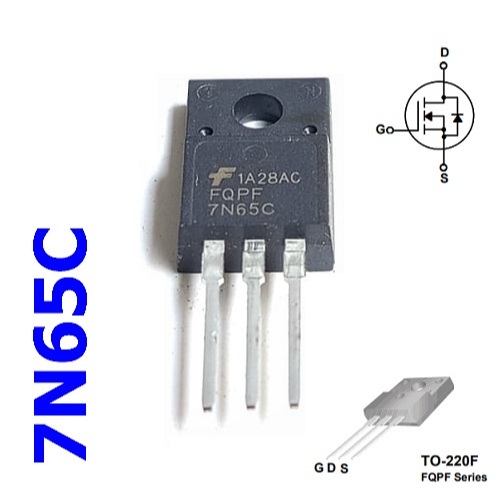 IC Transistor MOSFET 7N65C ORIGINAL 7n 65c 7n65 7N65 N-channel TO-220 7 N5C