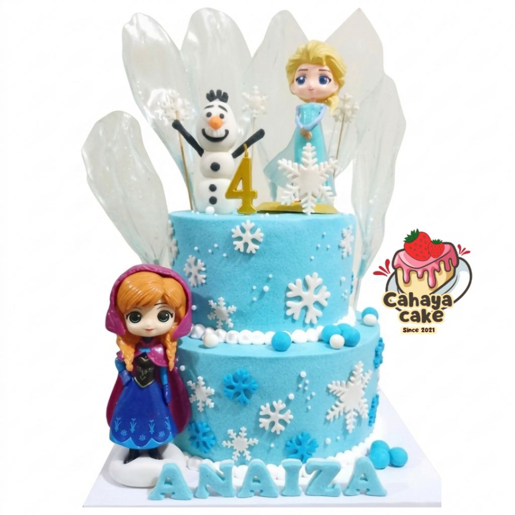 Kue Ulang Tahun Frozen / Kue Ultah Disney Frozen / Frozen Cake Birthday
