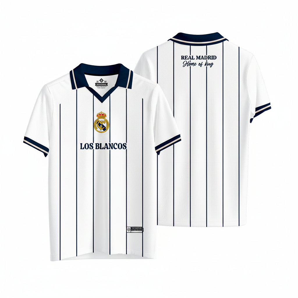 JERSEY FANTASY REAL MADRID VINTAGE RETRO FULLPRINTING