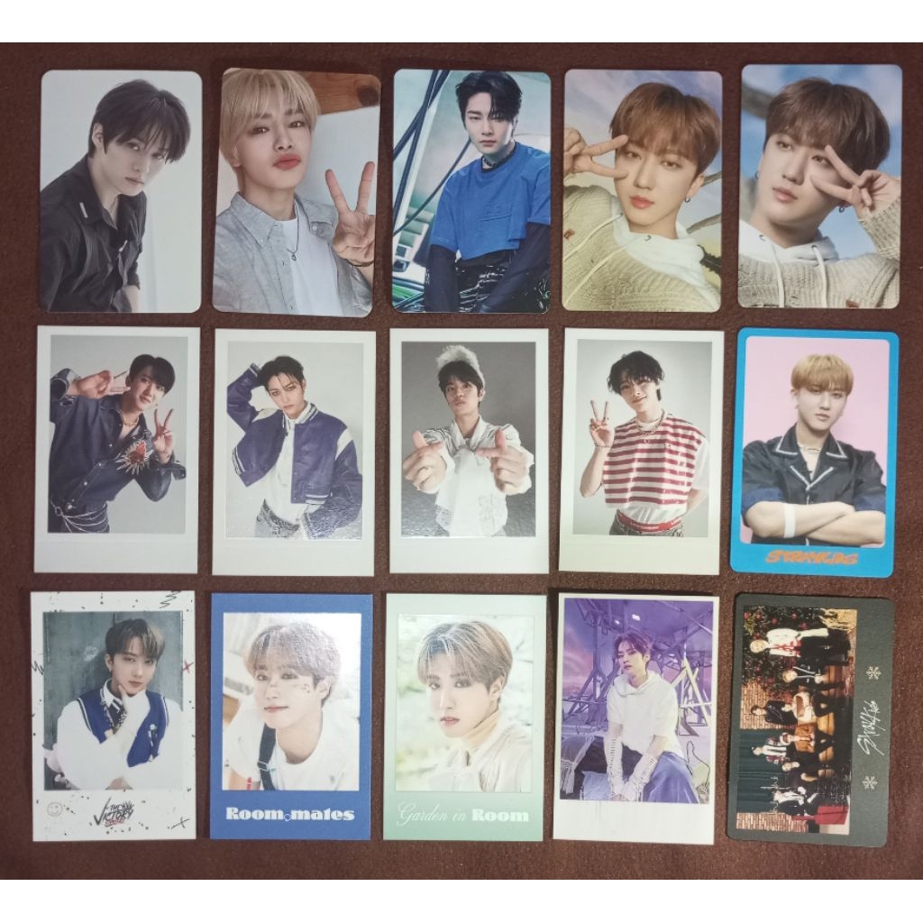Stray Kids Photocard Official : Bangchan, Lee Know, Changbin, I.N, SKZ - Maniac, Dicon, Nacific, SLB
