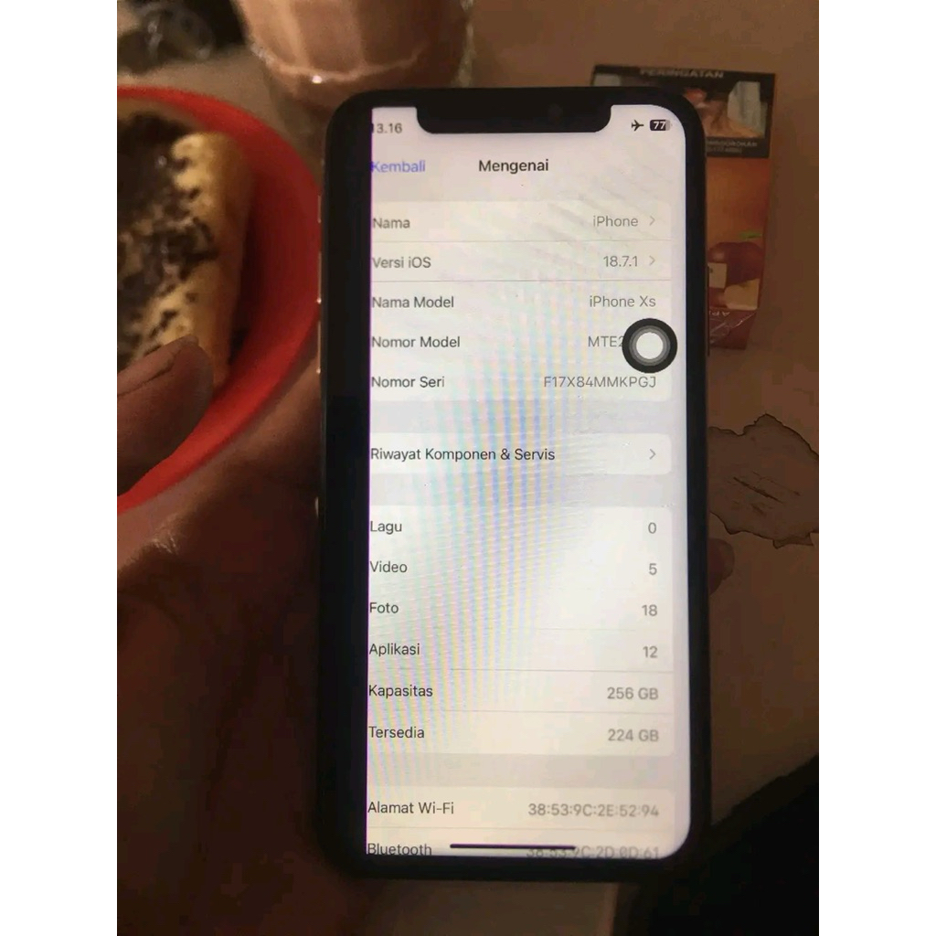 iphone xs 256