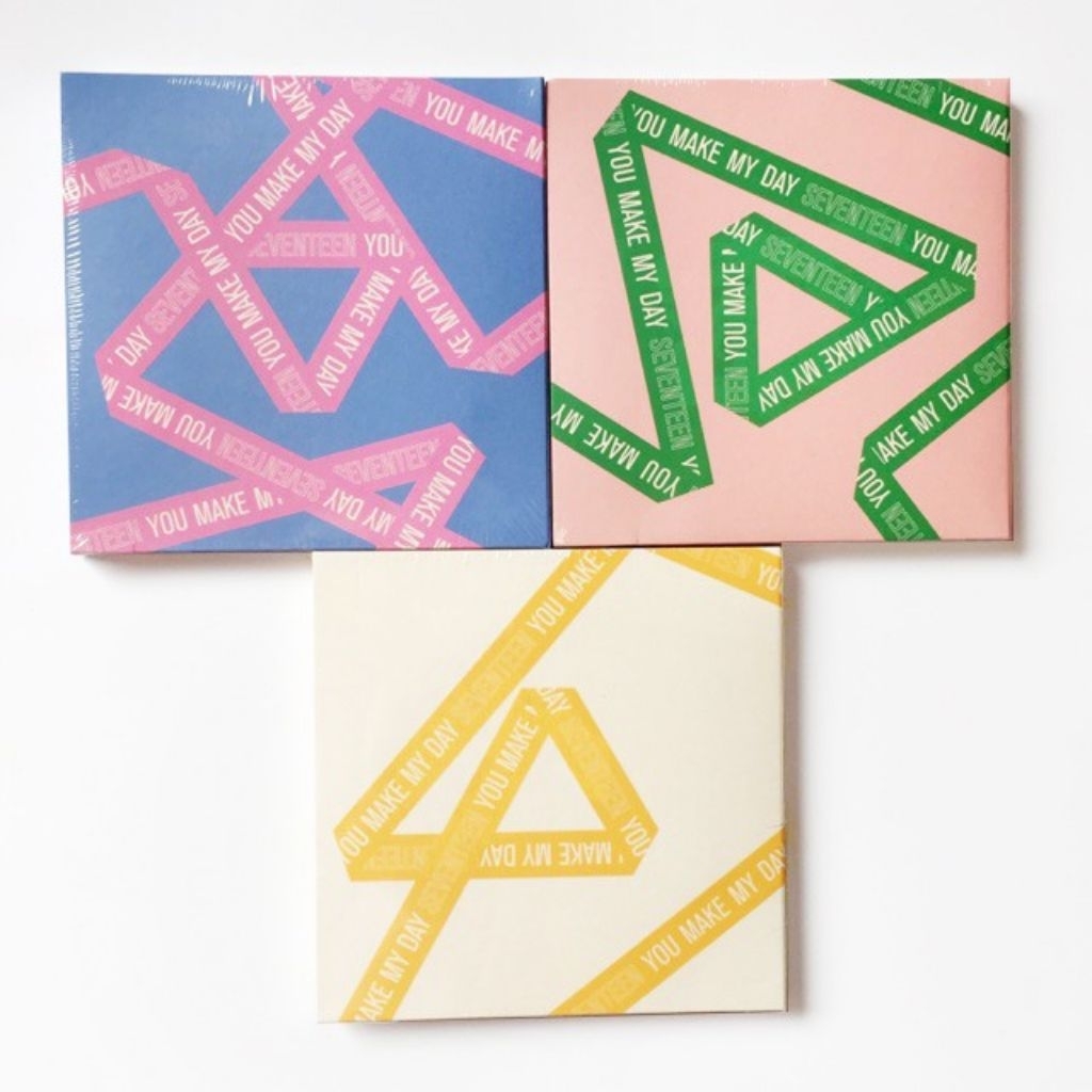[Sealed] SEVENTEEN Album YOU MAKE MY DAY / YMMD (Meet/ Follow/ Set the sun)
