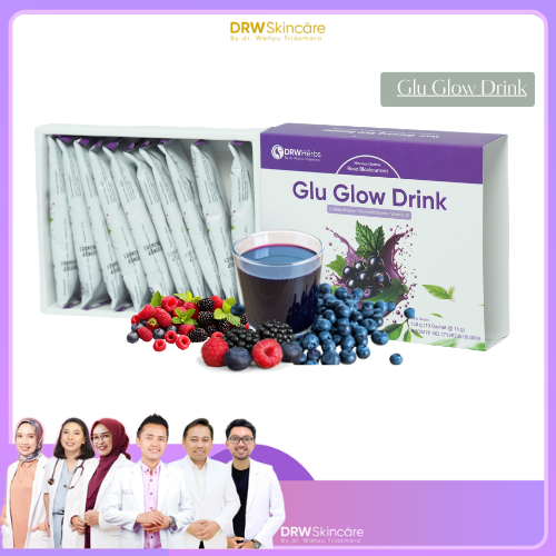DRW Skincare Glu Glow Drink Blackcurrant 10 Sachet