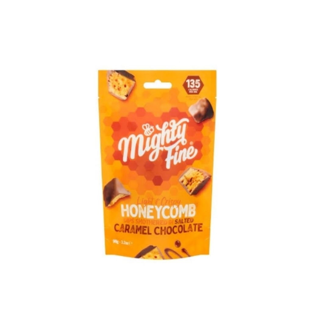Permen & Cokelat murah banyak Bherrys Smile HoneyComb Crunchy Spons Candy Toffee dengan Balutan Cokl