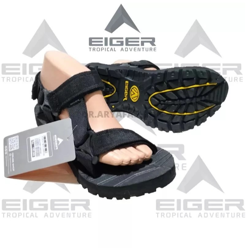 PROMO  SANDAL GUNUNG EIGER1989 SELOP TALI BELAKANG RUBBER ORIGIMAL TERMURAH