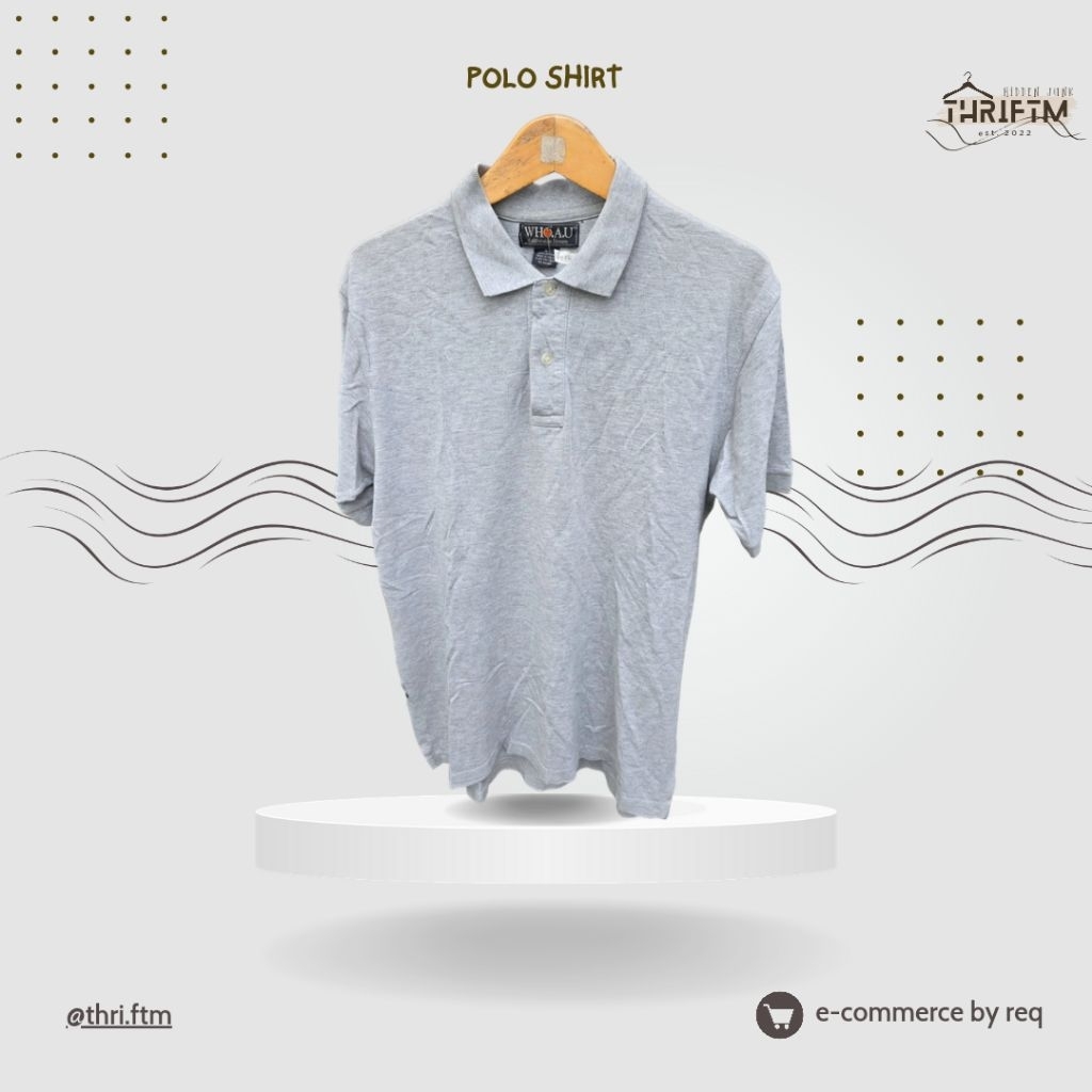 Polo shirt by WHO AU Californian Dream
