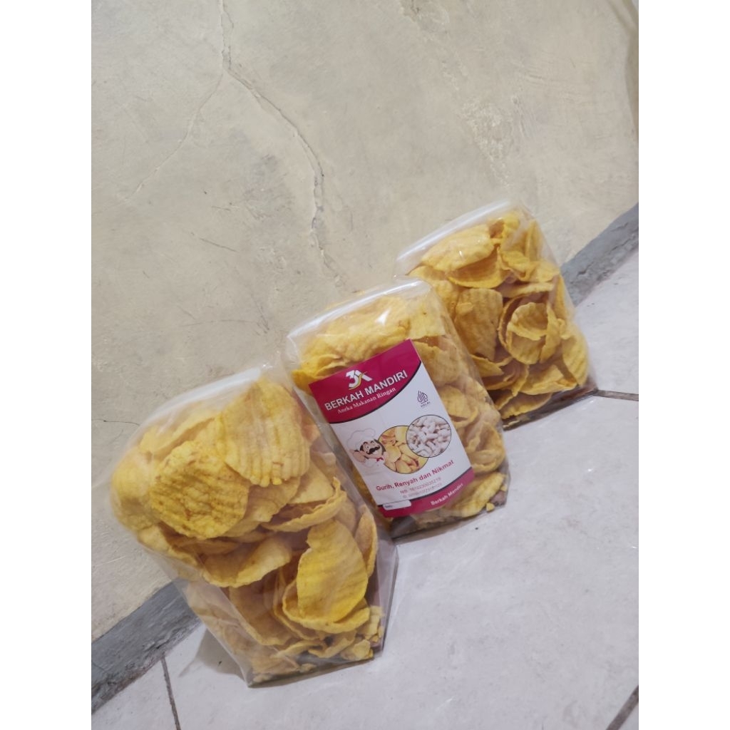 kerupuk opyor kuning gurih manis 200gr