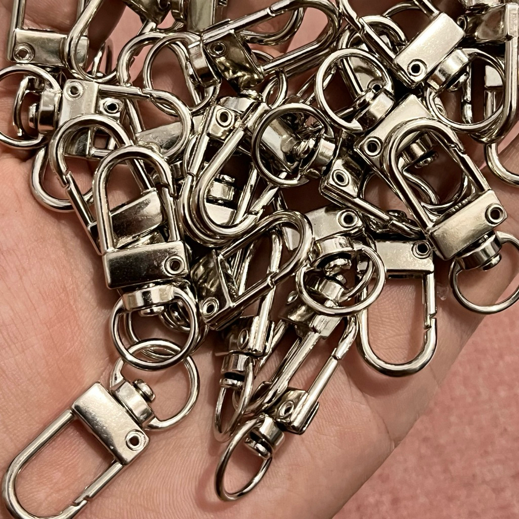 hook keychain tambahan phone strap manik manik gantungan kunci gantungan hp