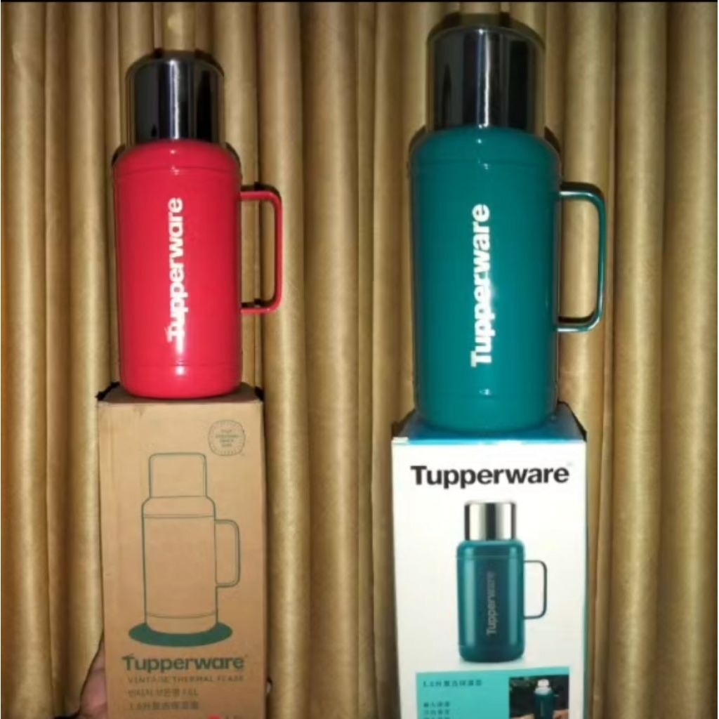 Vintage Thermal Flask 1.6Liter Tupperware