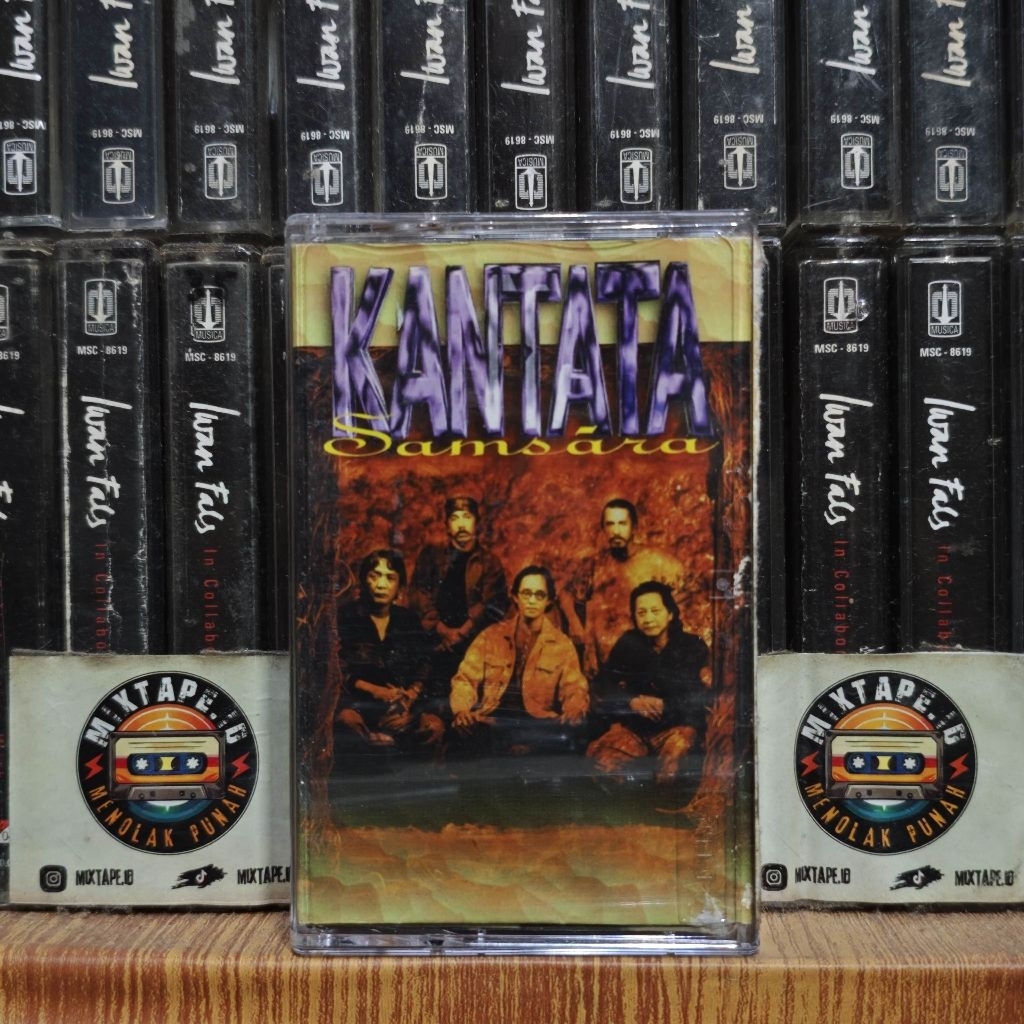 Kaset - Kantata Samsara - Iwan Fals, Setiawan Djody, Sawung Jabo, Yockie Suryoprayogo, W.S. Rendra -