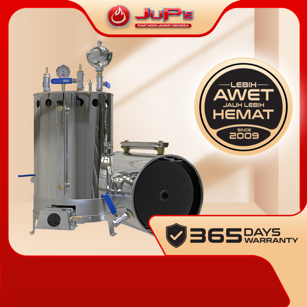 Boiler Setrika Uap Laundry 15 liter Besi