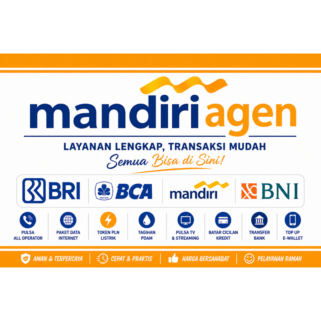 STIKER VINYL MEJA / NEON BOX MANDIRI AGEN
