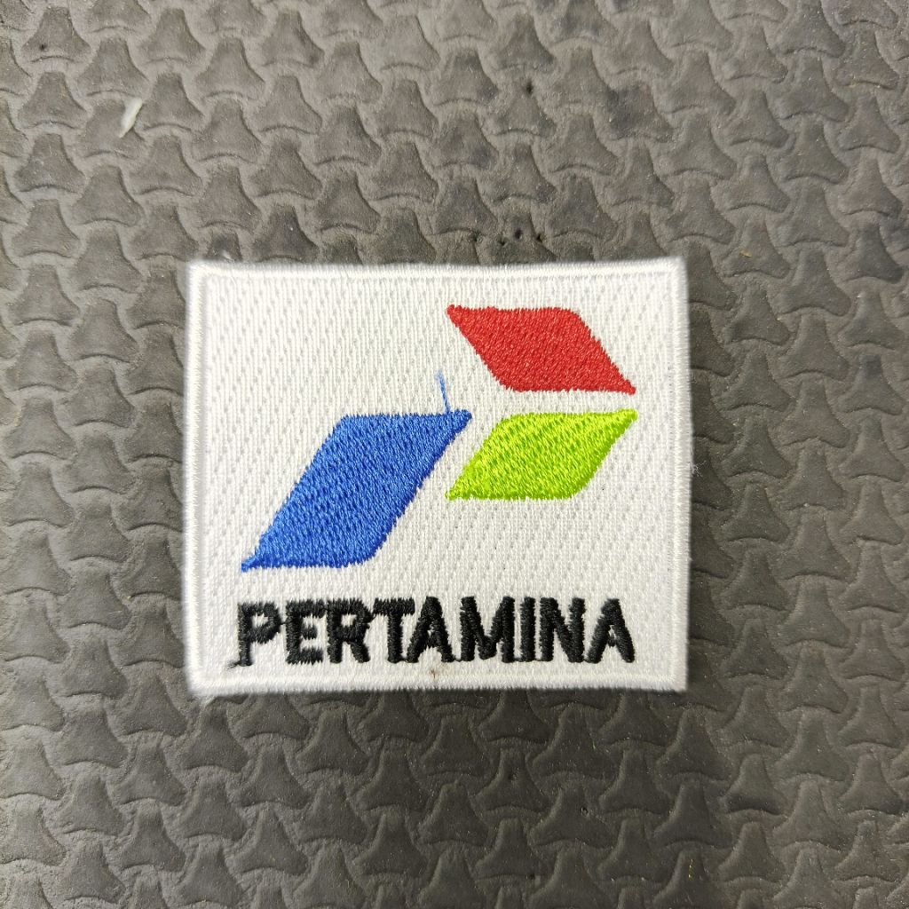 Logo Bordir Pertamina / Logo Pertamina / Bordir Logo Pertamina / Bordir Pertamina / Logo Bordir / Bo
