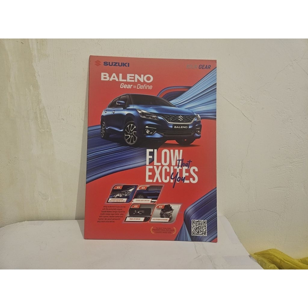 brosur katalog mobil suzuki baleno 2022 leaflet