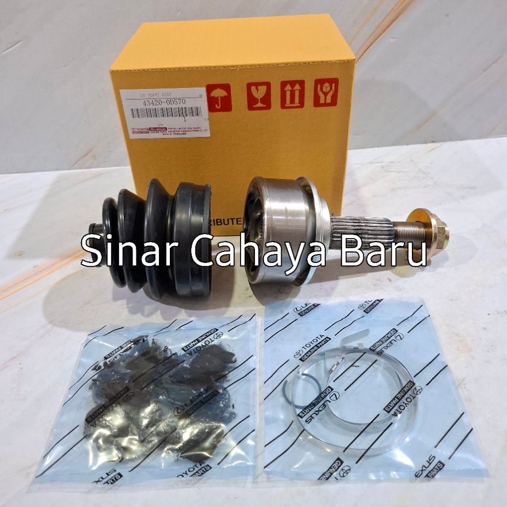 Cv Joint Assy As Roda Luar Vios Gen 2 Vios Limo 2007-2012 Original