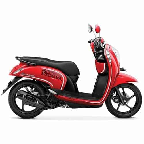 GARNISH KNALPOT HONDA SCOOPY 2013 - 2016