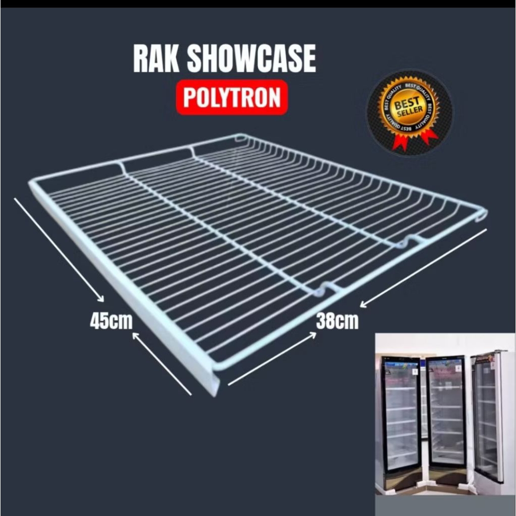 RAK SHOWCASE POLYTRON ORIGINAL 45CMX38CM