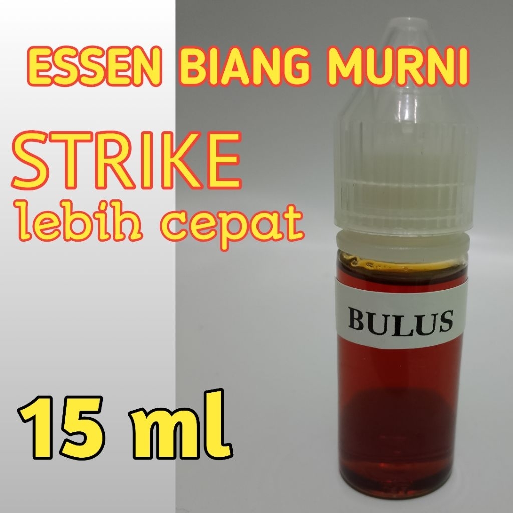 Essen Biang Murni asli 100% Aroma Minyak Bulus Ukuran 15 ml Umpan Pancing Ampuh Ikan Mas Nila Lele B