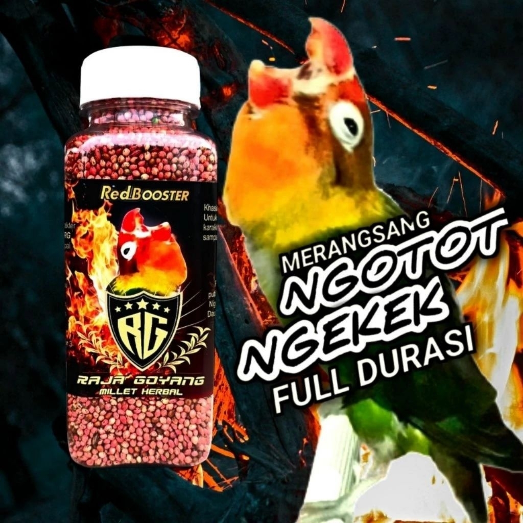 PAKAN  RED_BOOSTER RAJAGOYANG,TERCEPAT MENGGACORKAN SAMPAI TITIK GACOR/KOSLET/PENGGACOR LB VITAMIN L