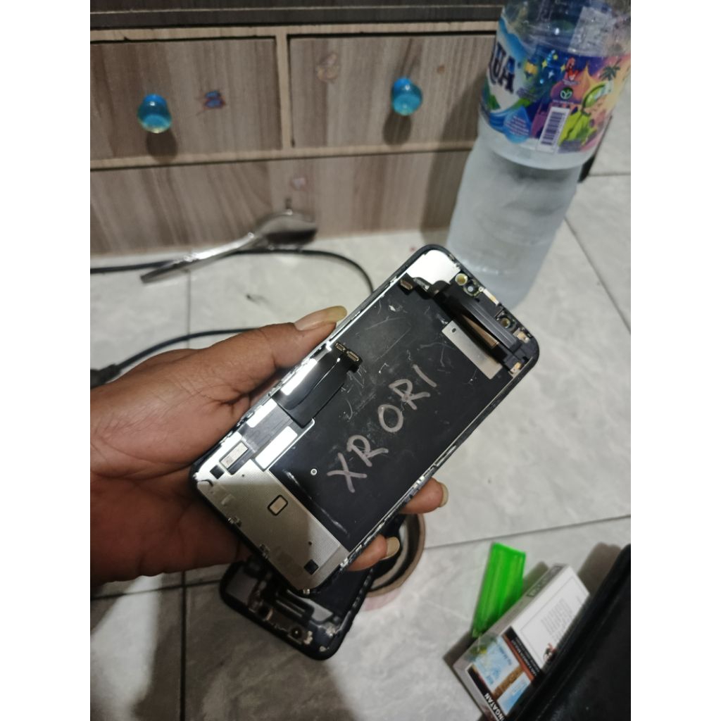 lcd iphone xr original copotan mulus no minus