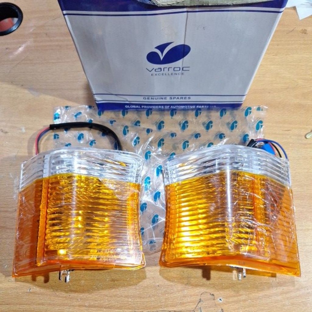 Lampu sen Bajaj RE 175 RE205 BAJAJ RODA 3 Asli Varroc