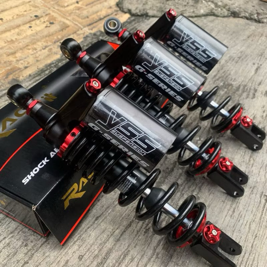 (G Sport)Shockbreaker Matic Shock Belakang Tabung Replika 310/330 Mio Vario Beat Scoopy Genio Xride 