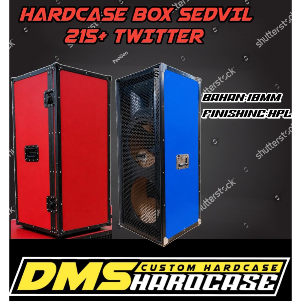 hardcase box sedvil+gril+tutup warna custom